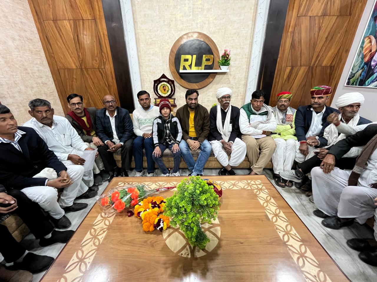rlp-chief-and-mp-hanuman-beniwal-will-raise-his-voice-alongside-farmers-in-riyan-badi